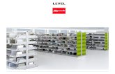 Estanterías metálicas Level ficha técnica | Muebles de ......LEVEL 02 Ficha Técnica LEVEL, una colección de estanterías de chapa de acero para bibliotecas y espacios para archivo