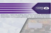 Informe especial sobre - CEDHJcedhj.org.mx/recomendaciones/inf. especiales/2020/INFORME...4 Presentación La Comisión Estatal de Derechos Humanos Jalisco (CEDHJ), con el propósito