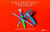 Imagina el mundo - Hay Festival...La segunda edición del Hay Festival Arequipa, parafraseando a César Gutiérrez, periodista del diario El Comercio, prueba que a los escribas les