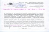 DATOS PROTEGIDOS POR LA LFTAIPGsinat.semarnat.gob.mx/dgiraDocs/documentos/qroo/... · 2014. 2. 13. · cual emitió el extracto de proyecto pub icado en el periódico Quequi Quintana