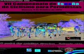 VII Campeonato de España de Ciclismo para PeriodistasVII Campeonato de España de Ciclismo para Periodistas Huesca, 2015 EL PROGRAMA Sábado, 3 de octubre 12,00 h. Apertura Oficina