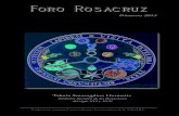 Foro Rosacruz · 2017. 2. 3. · Símbolos Secretos de los Rosacruces del siglo XVI y XVII Publicación trimestral reservada para los miembros de la A.M.O.R.C. Diligencia (extracto)