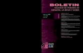 Sociedad de Pediatría de ARAGÓN, LA RIOJA Y SORIAspars.es/wp-content/uploads/2020/10/Vol50-n2.pdf · Ignacio Ros Arnal Bibliotecario y director del Boletín: M. G. Bueno Lozano