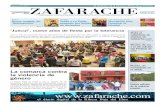 Periódico Zafarache 46 · 2015. 12. 2. · Noviembre de 2015 ZAFARACHE 2 RINCÓN DEL LECTOR El periódico de la Ribera Baja del Ebro Felicita a los tuyos de forma gratuita. Mándanos