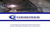CONSTRUCCIÓN DE PROYECTOS ELECTROMECÁNICOS Y CIVILES.corminee.com/New Brochure 2020 -  · 2020. 8. 10. · bombas warman. montaje y desmontaje de tuberÍas . fabricaciÓn y montaje