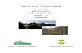 Senders de la Vall del Segadell · 2014. 4. 17. · Feixes de Ca la Gepa, pot presentar algun tram de vegetació tancada, sobretot a la sortida des de dalt. Horari 1. 0:00 Pardines: