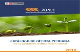 Catálogo de Oferta Peruana de Cooperación Técnica Internacionalportal.apci.gob.pe/gestion/Atach/catalogo-de-oferta... · 2019. 10. 29. · V. OFERTA DE CAPACITACIÓN 5.1. Nombre