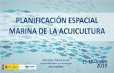 PLANIFICACIÓN ESPACIAL MARINA DE LA ACUICULTURA · 2019. 10. 23. · España es el primer productor de la acuicultura UE, con una producción de 315.000 Tn y un valor de venta de