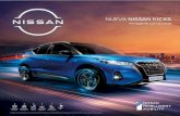 NUEVA NISSAN KICKS...Prepárate para recorrer nuevos caminos Descubre la nueva Nissan Kicks 2021. Con su nuevo diseño, equipamiento y tecnología; convierte el viaje de tu vida en