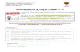 Solucionario de la Guía de Trabajo N° 31 · COLEGIO SAN CARLOS DE QUILICURA MATEMÁTICA/TERCERO MEDIO J. VELÁSQUEZ/L. CONTRERAS/2020 SESIÓN 1 (45 minutos) Solucionario de la Guía