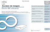 Contenido Índice fi-65F Escáner de imagen Guía del usuario · 2019. 10. 21. · Las capturas de pantalla usadas en este manual son de Windows 7. Las ventanas y operac iones reales