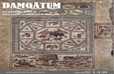 Damqatum : The CEHAO newsletter Nº 14, 2018 · 2020. 7. 15. · El mosaico romano incluye alfombras con teselas de por lo menos 16 colores distintos, mayormente de piedra y en algunos