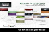 MARCAJE, ETIQUETADO Y CODIFICACIÓNdiasaindustrial.com/wp-content/uploads/pdf/DIASA MARCAJE... · 2015. 1. 20. · Etiquetas autoadhesivas para impresoras térmicas y aplicadores.