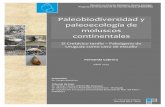 Paleobiodiversidad y paleoecología de moluscos continentales · 2019. 11. 1. · Paleobiodiversidad y paleoecología de moluscos continentales 3 Agradecimientos En primer lugar a