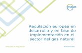 Regulación europea en desarrollo y en fase de ... · 984/2013 por el que se establece un código de red sobre los mecanismos ... (Reglamento UE Nº 984/2013) 8 Posible implementación