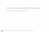 política de certificación · 2020. 9. 28. · participantes de la pki bolivia ..... 9 3.3.1. primer nivel: entidad certificadora raÍz ... certificado de persona juridica custodiado