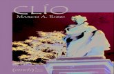 CLÍO - Archivo Literario Municipal...Clío / Marco Antonio Rizzi. - 1a ed . - Chivilcoy : Municipalidad de Chivilcoy, 2018. 138 p. ; 21 x 14 cm. ISBN 978-987-4427-01-4 1. Literatura