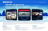 NVR VUpoint - Seguridad Profesional...El CCTV tradicional ofrece dos funcionalidades principales: visualización en tiempo real y reproducción de la grabación. VUpoint agrega un