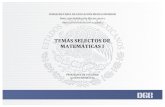 TEMAS SELECTOS DE MATEMÁTICAS Icobay.yucatan.gob.mx/storage/Dirección Académica/Mapa... · 2020. 5. 21. · TEMAS SELECTOS DE MATEMÁTICAS I DGB/DCA/01-2018 2 TIEMPO ASIGNADO: