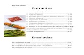 Cocina sierra Entrantes - Hotel Sierra Oriente · 2017. 4. 4. · Cocina oriente Entrantes y ensaladas 41.Pasta de pescado ………………………….5.95 鱼饼 42.Carne de vacuno