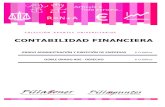 CONTABILIDAD FINANCIERA - Pillatoner€¦ · El marco normativo de la contabilidad. Normas del IASB y el PGC Tema 2. Método contable, cuentas y partida doble Hechos económicos y