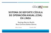Presentación de PowerPoint · 2020. 12. 14. · Saltillo, Coahuila Diciembre 2020. La cédula de operación anual estatal es un instrumento de reporte y recopilación de información