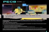 PECB Certified ISO 31000 TransitionEl curso de Transición de ISO 31000 le permitirá adquirir una profunda comprensión acerca de las diferencias entre las normas ISO 31000:2009 e