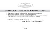 Ley No. 144, de Revolución Productiva Comunitaria ......COMPENDIO DE LEYES CÁMARA DE SENADORES Ley No. 098, de Producción, Industrialización y Comercialización de la Quinua Ley