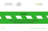 GUÍA - Gob...2018/11/15  · La presente guía se elaboró con el propósito de ayudar a los fabricantes, importadores, distribuidores y comercializadores para registrar la información