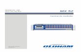 MANUAL DE MX 52 INSTALAÇÃO - Teledyne · 2020. 2. 24. · equipotencial nas extremidades de cada troço de cabo, através da caixa de empanque, quando existente. A rede de terra