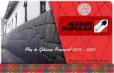 Plan de Gobierno Provincial 2019 - 2022...Tabla 3 Superficie Urbana y Rural del Distrito del Cusco.....6 Tabla 4 Comunidades campesinas del distrito del ... siguiente forma: Ideología