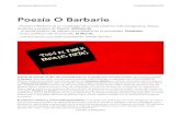 Poesía O Barbarie - Masquepalabras · 2016. 10. 25. · 28) Loreto Sesma, David Ruiz, Dante Alarido, Bárbara Butragueño, Nacho Aldeguer . (09/07/2016) 27) Zahara, Guille Galván,