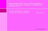 Operación de Cuerpos Académicos - ECORFAN€¦ · DIALNET-ResearchGate-DULCINEA-CLASE-HISPANA-Sudoc- SHERPA-UNIVERSIA), el Handbook propone así a la comunidad académica , los
