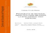 PROPUESTA DE MATERIAL DIDÁCTICO PARA MEJORAR LA …tauja.ujaen.es/bitstream/10953.1/5387/1/TFM Joaquín... · 2018. 3. 20. · comprensión del sistema diédrico, en concreto la