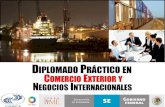 Diplomado en Negocios Internacionales · 2021. 3. 19. · individual y empresarial, a través del conocimiento del contexto global en el que se desenvuelven, del uso estratégico