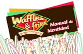 Manual de Identidad - Grupo CraterJustificación de Logotipo / Manual Identidad / Waffles & Fries La retícula se usa para reproducir el logotipo en sus diferentes escalas, no se deberá