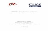 MFRONT - Estudio de los materialesopenaccess.uoc.edu/webapps/o2/bitstream/10609/65147/6/j... · 2017. 10. 2. · MFRONT – Estudio de los materiales Jordi Alberich Domingo TRABAJO