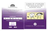CURSO DE ATENCIÓN XURÍDICA A VÍTIMAS DE ...avogacia.gal/.../uploads/2020/11/VioXen_2020_folleto.pdfCURSO DE ATENCIÓN XURÍDICA A VÍTIMAS DE VIOLENCIA DE XÉNERO 2020 - Curso de