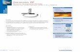 Sensores TF Sensores TF - Socomec...Precisión según la norma IEC 61557-12 • Clase 0.5 para la cadena de medida global (núcleo de medida + sensores de intensidad TF) del 2% al