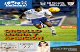 Temporada 15/16 • 16/1/16 · 2016. 1. 15. · 5 CD Tenerife–Bilbao Ath. de Liga EQUIPO J G E P GF GC Tenerife 9 5 2 2 14 5 Bilbao Ath. 9 2 2 5 5 14 ASÍ VA LA LIGA ADELANTE TOTAL