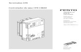 Terminales CPX Controlador de ejes CPX-CMAX · 2020. 3. 7. · Controlador de ejes CPX-CMAX 2 Festo – P.BE-CPX-CMAX-CONTROL-DE – es 2017-09b – Manual original P.BE-CPX-CMAX-CONTROL-DE