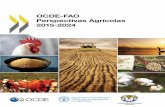 OCDE-FAO Perspectivas Agrícolas 2015-2024Tanto este documento como cualquier mapa que se incluya en él se entenderán sin perjuicio respecto al estatus o la soberanía de cualquier