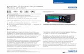 Indicador de presión de precisión Modelo CPG2500 · 2020. 4. 22. · de medición de presión/transmisores de presión industriales y en todos los casos en los que se necesita un