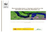 MEMORIA 2015 Recomendaciones y buenas prácticas de ......ríos (a través de la recuperación del espacio fluvial y la utilización de las llanuras de inundación como medida natural