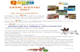 CASAL D’ESTIU 2017 - QGuay Parkqguaypark.com/repositorio/informacio-casal-destiu-2017.pdf · 2017. 5. 31. · MENJAR SALUDABLE PLANIFICACIÓ i PROGRAMACIÓ D’UN DIA DE CASAL Com