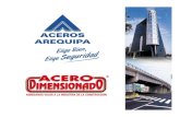 ACERO DIMENSIONADO · 2020. 6. 12. · • Aceros Arequipa encargó a la empresa Motiva S.A. una evaluación de la realidad en la ejecución de la partida de acero en edificaciones