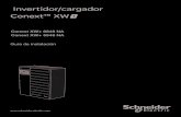 IInvertidor/cargador Conext™ XW - Schneider Electric Solar...865-1032 – Controlador de carga solar Conext MPPT 80, 600 Número de serie: _____ Número de producto ... Información