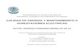 CALIDAD DE ENERGÍA Y MANTENIMIENTO A SUBESTACIONES …repositorio.upsin.edu.mx/Fragmentos/tesinas/Tesina... · 2016. 9. 5. · Actualmente, la calidad de la energía es el resultado