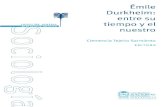 Copia de DURKHEIM con hojas.indd 436 18/08/2009 10:56:20 · 2020. 4. 24. · antropología, en el caso de Durkheim y Marx, y la economía y la historia, en el de Weber y Marx. A Durkheim