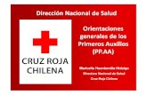 Orientaciones generales de PPAA Cruz Rojabiblioteca.esucomex.cl/RCA/Orientaciones generales de los... · 2017. 2. 28. · Botiquín de Primeros Auxilios • Es un recurso básico
